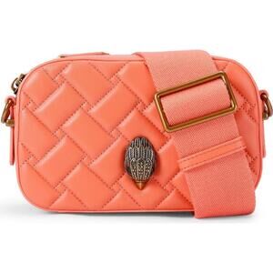 1006. Kurt Geiger London Small Kensington Leather Camera Bag